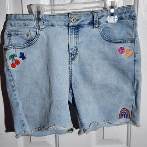 Girls Thereabouts Denim Shorts